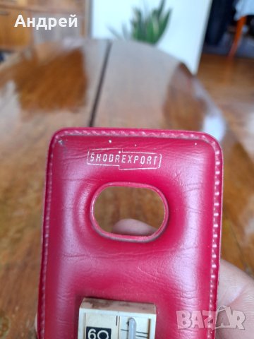 Стар сувенирен термометър Skoda Export,Шкода, снимка 3 - Други ценни предмети - 40593020