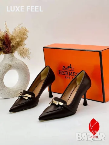 Hermes 🔥Дамски Обувки 36-41, снимка 2 - Дамски обувки на ток - 56132411