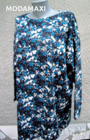 5XL нова зимна блуза от акрил , снимка 5 - Блузи с дълъг ръкав и пуловери - 30913572