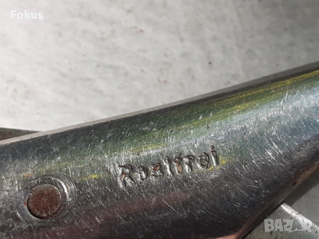 Стара голяма немска ножица с маркировка, снимка 4 - Антикварни и старинни предмети - 53307053