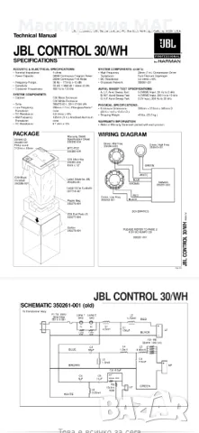 JBL Control 30  1брой !, снимка 8 - Тонколони - 48443878