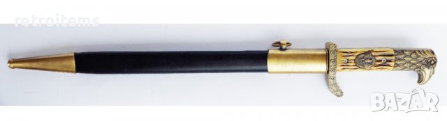 WW2 Немски Параден Полицейски Кортик, Щик-нож, снимка 2 - Колекции - 38714697