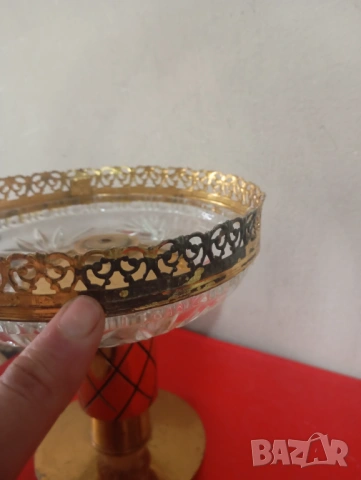 Винтидж купа,бонбониера,фруктиера, снимка 2 - Антикварни и старинни предмети - 53933293