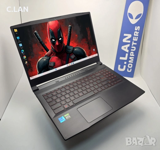 MSI Katana GF66 11UE i5 11400H/16GB/512SSD/1TB HDD/RTX3060-6GB/FHD/Подсветка