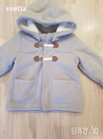 Зимно палто НМ 86р като ново, снимка 1 - Бебешки якета и елеци - 30892124