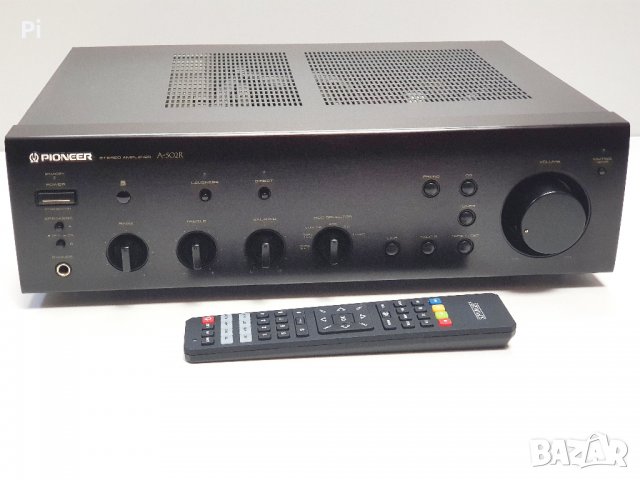 Стерео усилвател Pioneer A-502R с ново дистанционно, снимка 2 - Ресийвъри, усилватели, смесителни пултове - 39026968