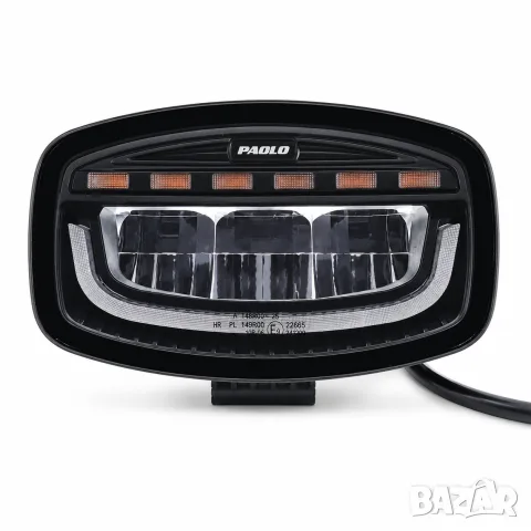 LED халоген 60W 12-24V с Amber предупредителна светлина