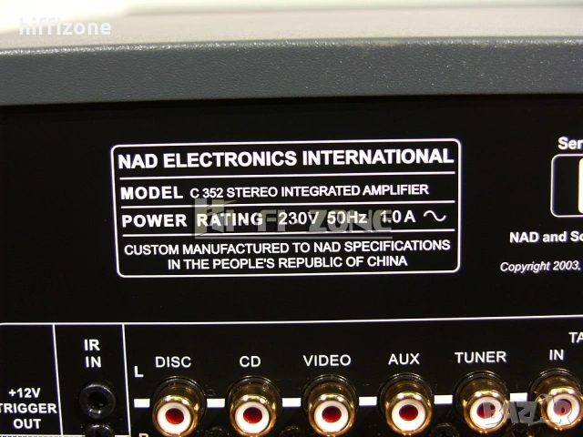УСИЛВАТЕЛ  Nad c-352 , снимка 9 - Ресийвъри, усилватели, смесителни пултове - 53044914