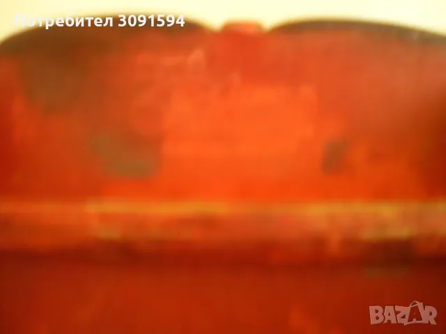 Стара кълъвка за очила червен бакелит маркировка CM depose, снимка 3 - Антикварни и старинни предмети - 48096475