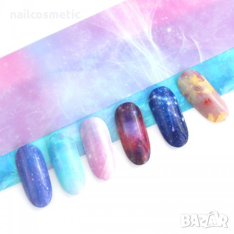 10 цвята комплект фолио за маникюр Т29, снимка 2 - Продукти за маникюр - 30051136