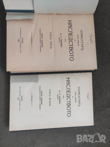 Продавам книга Коментар върху закона за наследството .Том 2-6 - Д.С. Тончев

, снимка 3 - Специализирана литература - 42336948