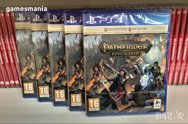 [ps4/ps5] НОВИ Pathfinder Kingmaker Definitive Ed./ Супер Цена в GAMES MANIA