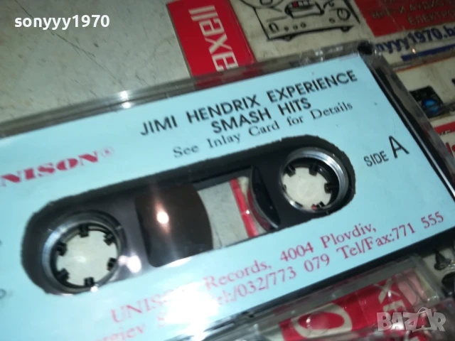 JIMI HENDRIX-UNISON ORIGINAL TAPE 2207251651, снимка 12 - Аудио касети - 51106791