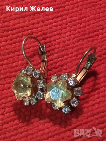 ПРЕКРАСНИ КЛАСИЧЕСКИ РЕТРО МОДЕЛ КРИСТАЛНИ ОБЕЧИ ОБЕЦИ 47458, снимка 7 - Обеци - 47057150