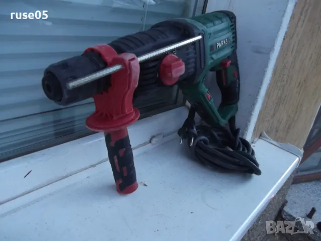 Перфоратор "PARKSIDE - PBH 1050 C3" работещ, снимка 2 - Бормашини - 47261316