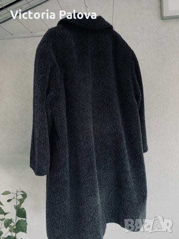 Луксозно палто TEDDY BEAR ,100% алпака, снимка 6 - Палта, манта - 35365554