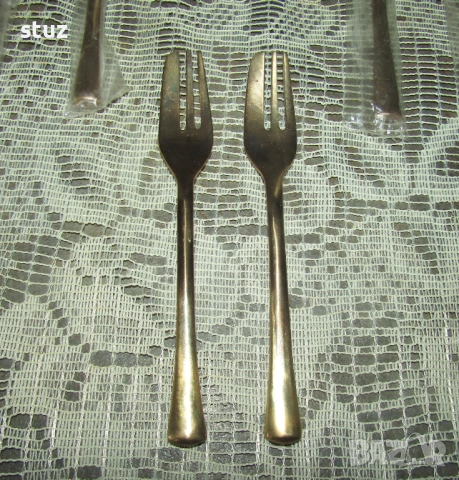 Десертни вилички, нови, сет 12 бр., снимка 4 - Прибори за хранене, готвене и сервиране - 54346592