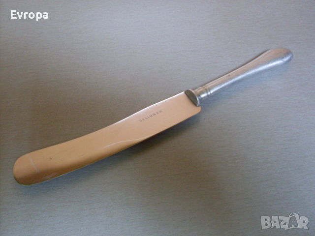 Стар нож за мазане на Солинген., снимка 7 - Прибори за хранене, готвене и сервиране - 44649285