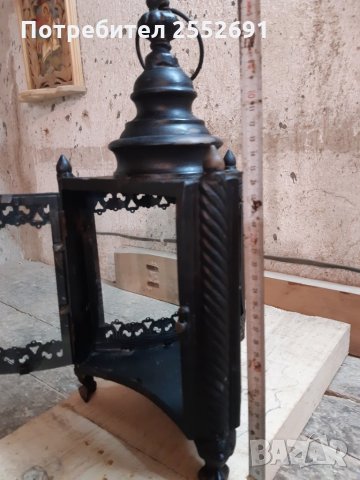 Бароков, метален фенер , снимка 5 - Колекции - 27691186