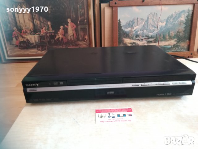 SONY RDR-HXD870 DVB/USB/HDMI/HDD/DVD RECORDER 0503211618, снимка 4 - Плейъри, домашно кино, прожектори - 32052177