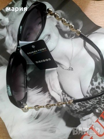 Елегантни дамски слънчеви очила с  перли , снимка 6 - Слънчеви и диоптрични очила - 31258475