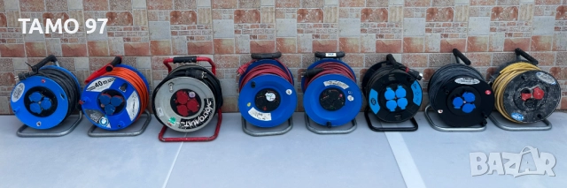 Качествени немски електрически удължители на макара по 40метра