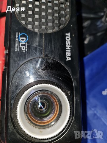 Toshiba TDP-SP1 DLP Projector Portable 2200 ANSI HD 1080i, снимка 6 - Друга електроника - 39489988