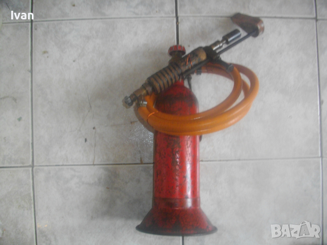 Газов Пропан-Бутан Поялник С Бутилка и Маркуч-Немско Старо Профи Качество-Отличен, снимка 13 - Поялници и запояване - 44921653