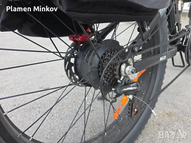 електрически, сгъваем велосипед Ridstar., снимка 3 - Велосипеди - 54236982