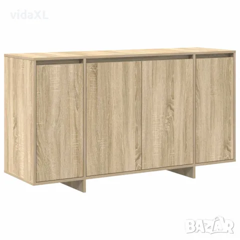vidaXL Служебен шкаф Сонома дъб 135 x 41 x 75 см Инженерна дървесина