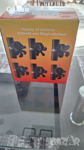 Голям Висококачествен вентилатор за камина печка 6 лопатков, автономен с термогенератор за кюнци, снимка 4 - Други - 48885667