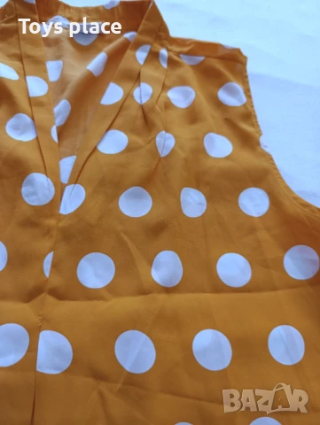 XL лятна туника на точки , снимка 4 - Туники - 51064155