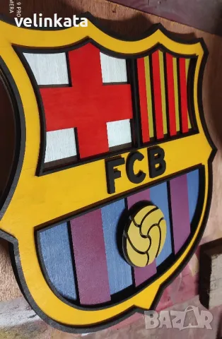 Релефна футболна емблема на ПСЖ подарък за фен, снимка 5 - Фен артикули - 31112066