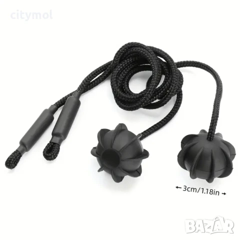 Комплект от 2 въжета за окачване на багажника на кола, снимка 2 - Аксесоари и консумативи - 51278938