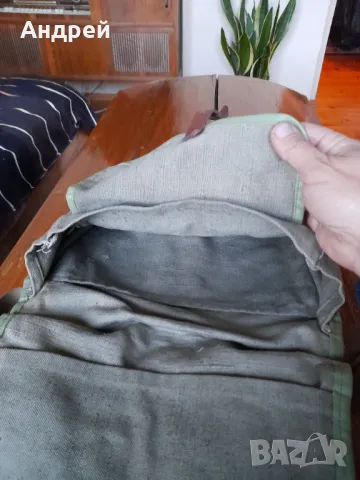 Стара брезентова чанта #20, снимка 5 - Други ценни предмети - 49011196