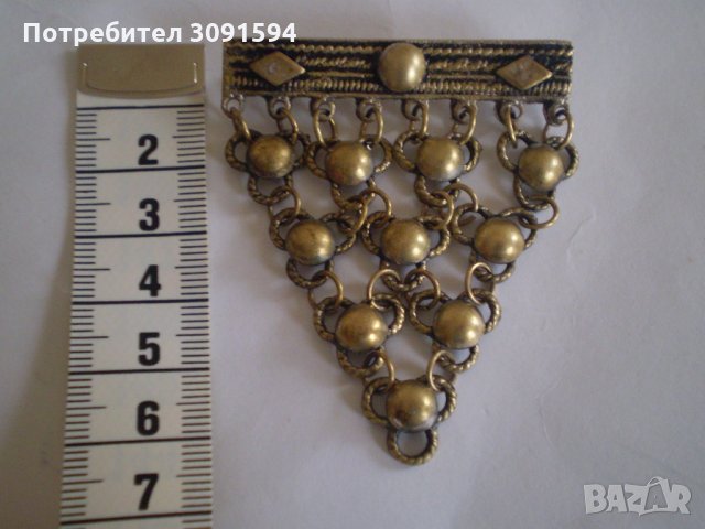 Възрожденска брошка, снимка 5 - Антикварни и старинни предмети - 35081471