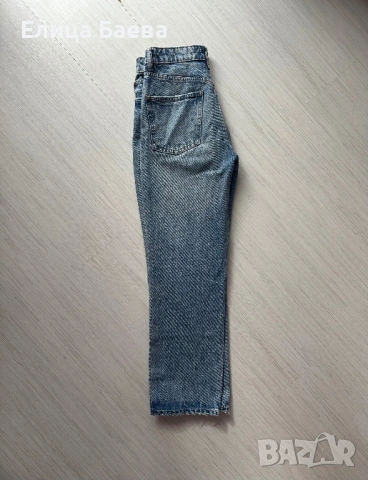 Дънки Zara в синьо и черно, снимка 3 - Дънки - 54235450