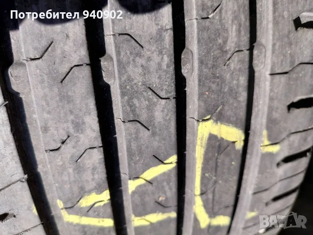 Продавам гуми Continental 215/55 R17, DOT 4618, летни., снимка 4 - Гуми и джанти - 56183411