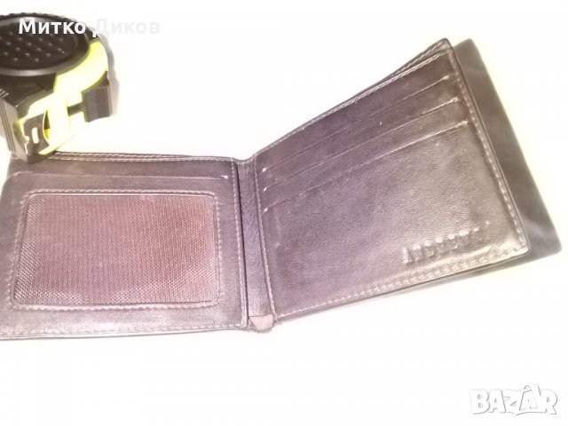 Andrews портфейл телешки бокс естествена кожа115х95мм, снимка 3 - Портфейли, портмонета - 31162021