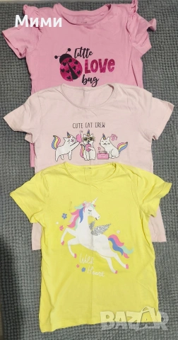 Голям летен лот от тениски за момиче на 7/8г., снимка 7 - Детски комплекти - 53993706