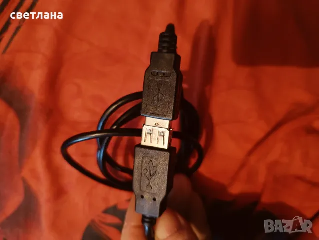 удължител кабел от женско към мъжко - 2 броя , снимка 2 - Друга електроника - 49312319