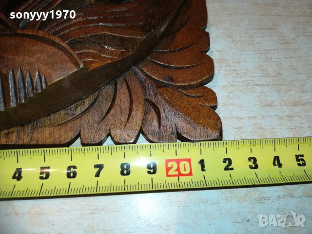 Пано дърворезба РИБИ - ръчна изработка 3012202233, снимка 12 - Колекции - 31263663