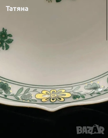 Порцеланов сет за сладко AK Kaiser Шьонбрун , снимка 5 - Сервизи - 53126538