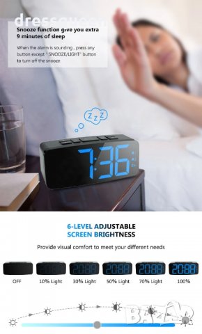 5230 Часовник с големи цифри , снимка 18 - Други стоки за дома - 30455890