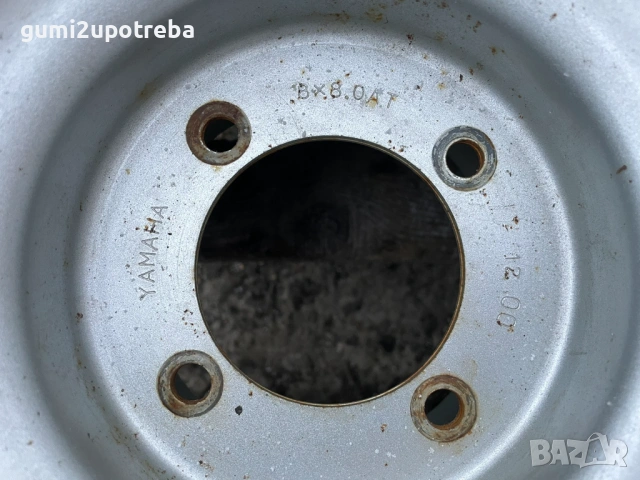 8 цола Задни Джанти 4х100 за ATV Yamaha Blaster 8J гуми 21х10-8, снимка 5 - Гуми и джанти - 53157018
