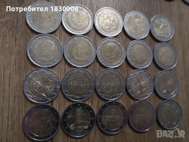 монети от 2 евро, снимка 10 - Нумизматика и бонистика - 48892834