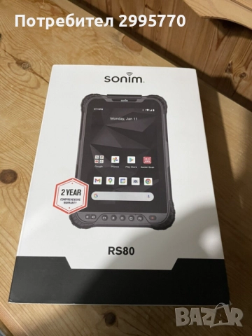Sonim RS80  8 инчов тактически таблет , телефон , GPS, Вграден скенер