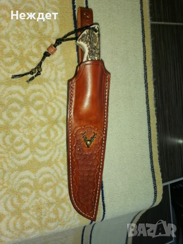 Ловен нож от n690 стомана закален на 61hrc., снимка 2 - Ножове - 50488784