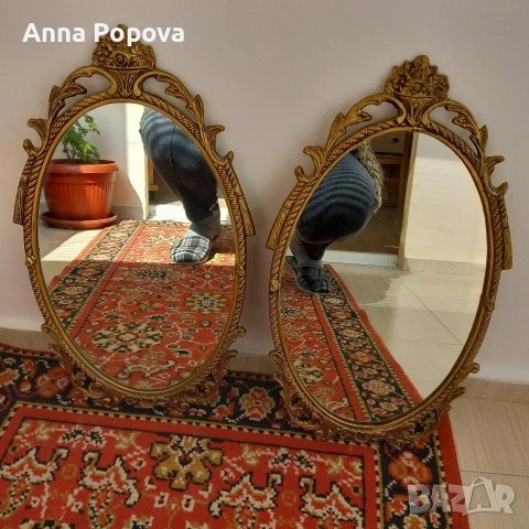 Комплект огледала в метални рамки