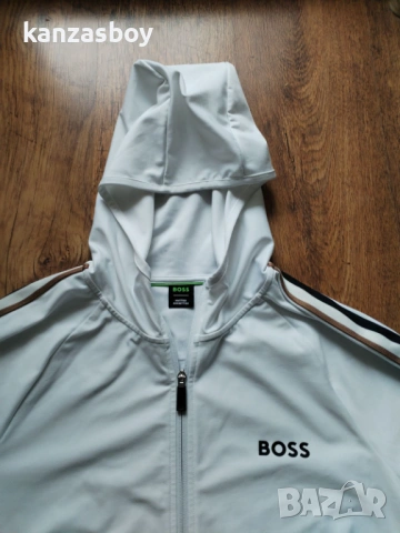 hugo boss green sicon mb 1 - мъжко спортно яке КАТО НОВО ХЛ, снимка 3 - Якета - 53904957